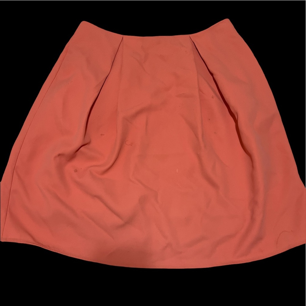 Chelsea28 peach midi skirt